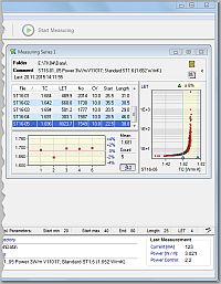Software TK04: ventada de resultados